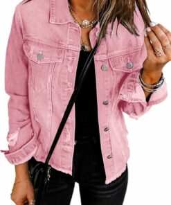 Trendy Denim Jean Jacket ZQ48